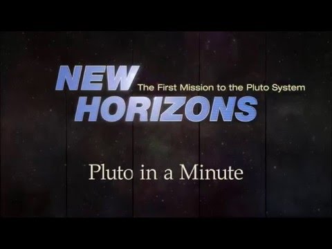 Pluto in a Minute: Evidence of Possible Frozen Volcanoes