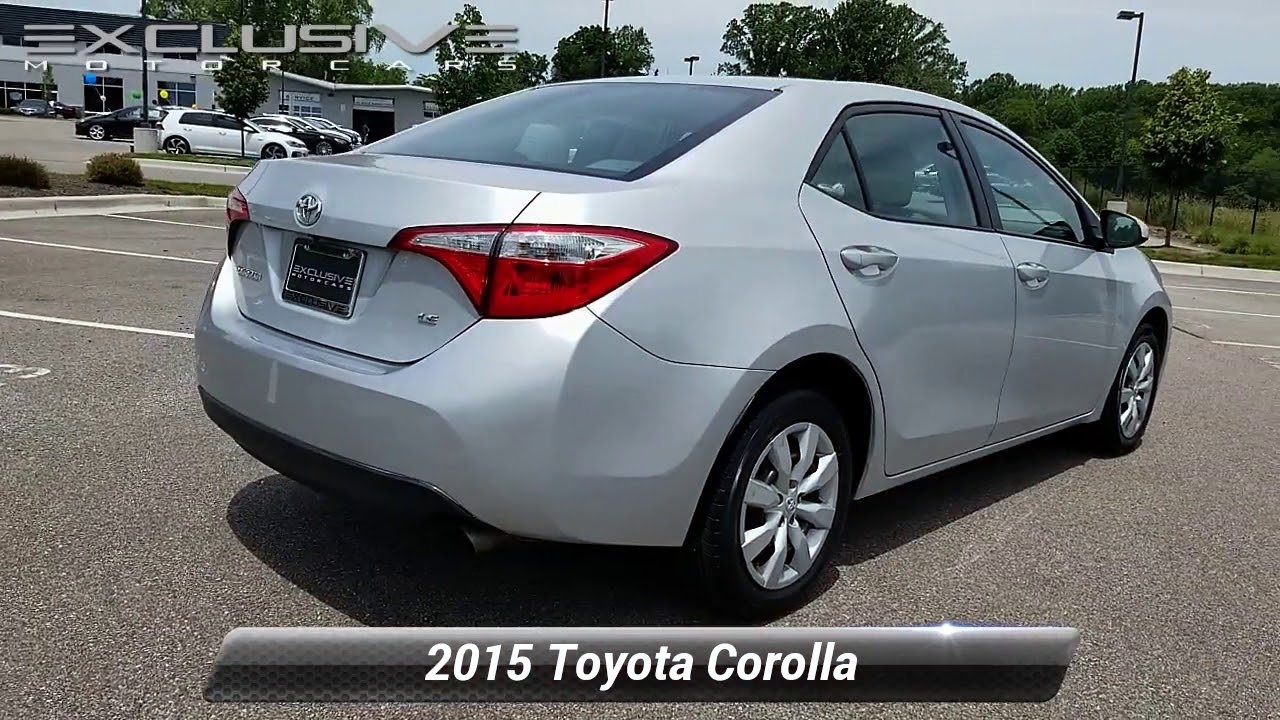 Used 2015 Toyota Corolla L, Randallstown, MD 410872 - YouTube