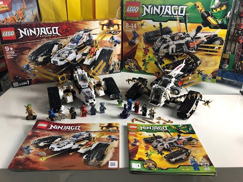 Lego Ninjago 9449 vs 71739 + yarışma Ninjago 10 (40490)