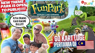 #vlog FunPark | Skyline Luge | Gamuda Gardens | First in Malaysia | TERPALING Laju!!