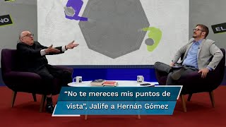Chocan Alfredo Jalife Y Hernán Gómez En Entrevista