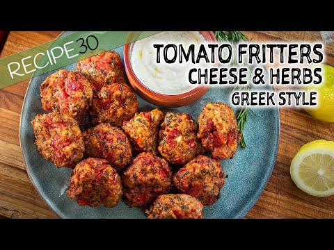 Video: Fritters With Tomato Slices