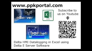 Datalogging from Delta HMI to Excel using DOP eServer and DopSoft screenshot 3