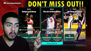 How to Complete Build Specialization Goal 5 & 7 Fast in NBA 2K26 — No Steals Needed!