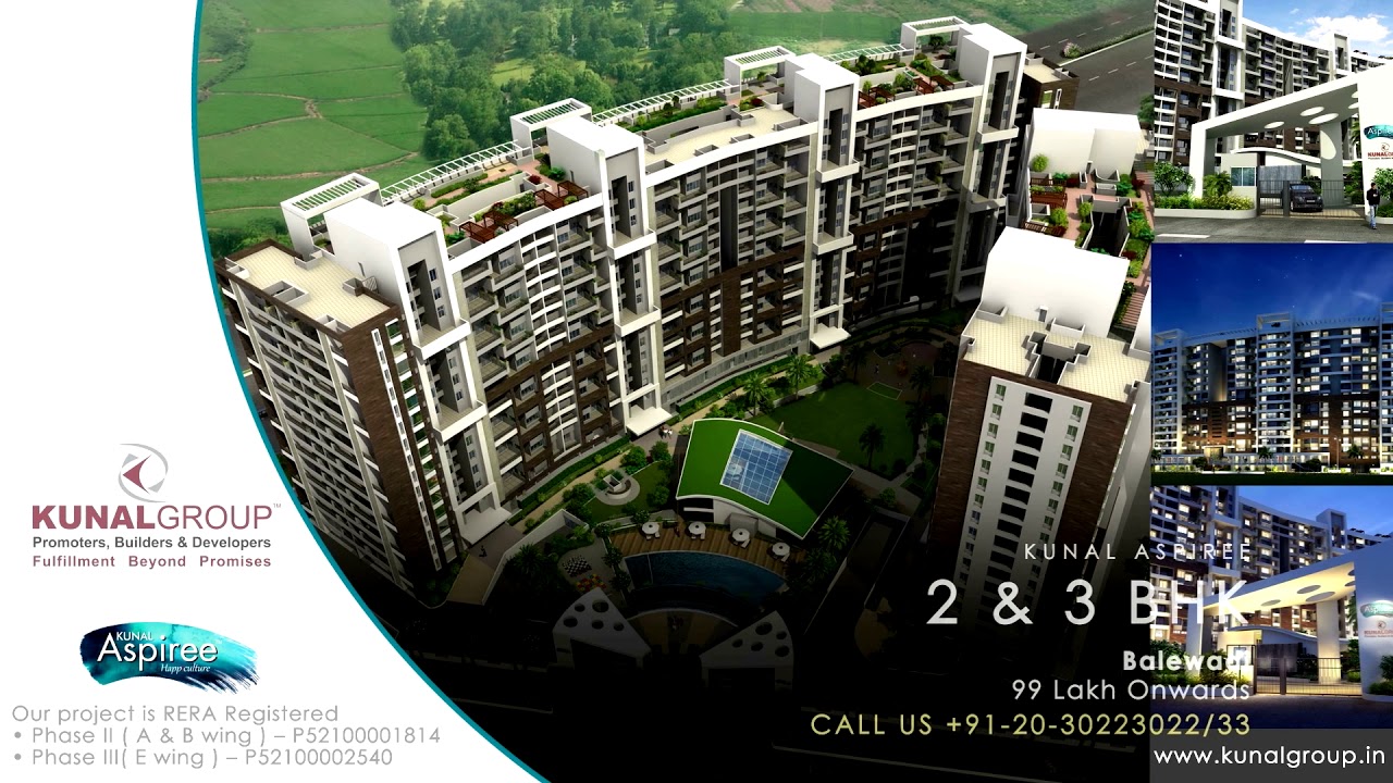 Kunal Aspiree | 2 & 3 BHK Flats in Balewadi Pune