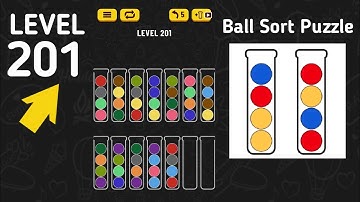 Ball Sort Puzzle Level 201