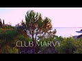 Обзор Club Marvy в 4K, Турция: прогулка по территории и пляжу для взрослых (18+) ранним утром.