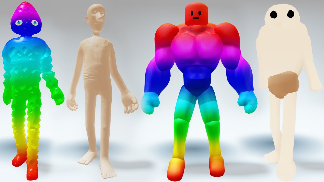 How To Get Free Rainbow Muscle Man Bundle? Roblox Free Items