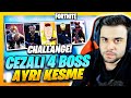 CEZALI 4 BOSS&#39;U AYRI KESME CHALLENGE ! (Fortnite Ekip)