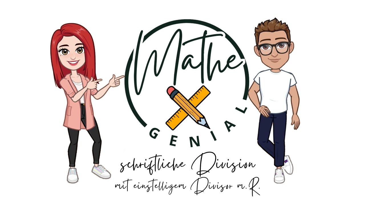 Lernvideo: Schriftliches Dividieren mit einstelligem Divisor mit Rest (Natürliche Zahlen)