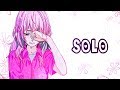 Nightcore - SOLO (English version) BLACKPINK - (Lyrics)