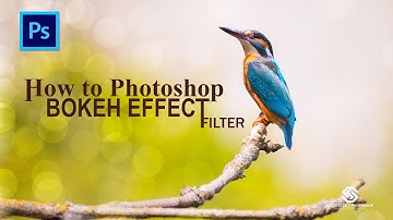 HOW TO PHOTOSHOP BOKEH EFFECT (FILTER) in Hindi // Create a Stunning BOKEH Effect in Photoshop