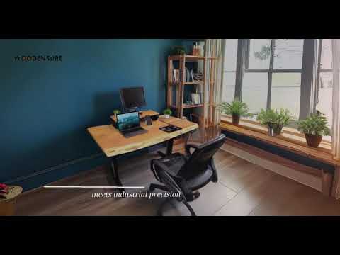 Height Adjustable Table with Motor | Electric Ergonomic Standing Desk for Home & Office Setup