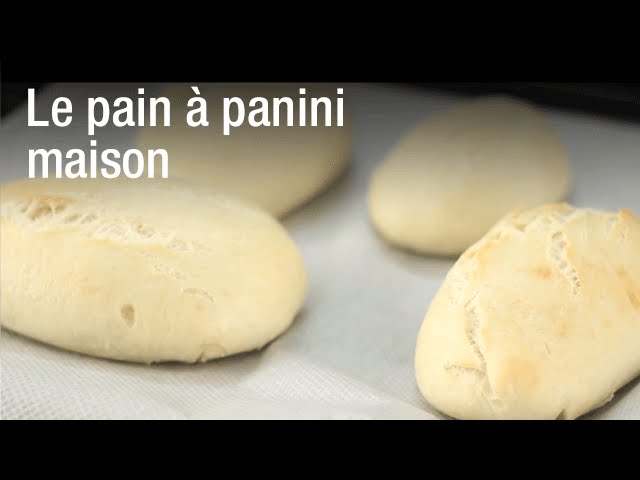 Recette Pain à panini maison