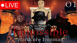 The Hardcore Ironman Descent SOLO!!! (NO BATTERIES)