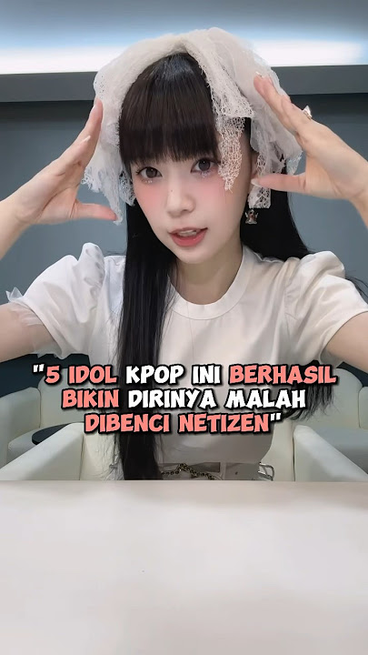 5 Idol Kpop Ini Berhasil Bikin Dirinya Malah Dibenci Netizen #kpop #shorts