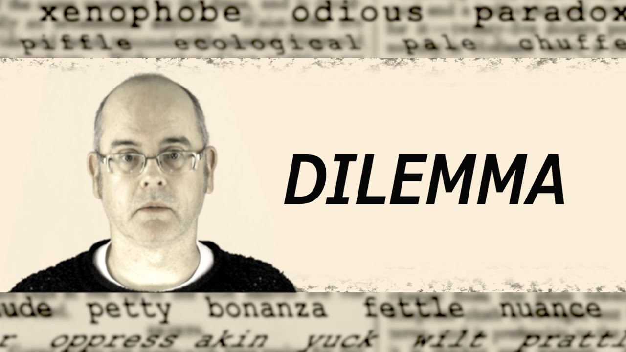 What does DILEMMA mean? English word definition