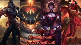 Slayer - Chasing Death - Lyrics (Unofficial)