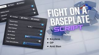 FIGHT ON A BASEPLATE Script | No Key | PUNCH AURA, AUTO SLAM & MORE | Pastebin 2026 l MOBILE/PC