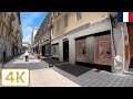 Carré d'Or (Shopping area) in Nice, France (French Riviera) | Spring 2021【4K】