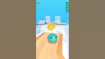 Sky Rolling Ball 3D | All Levels Gameplay (iOS, Android) | #Shorts