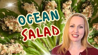 Ocean Vibes Salad with OilFree plantbased dressing