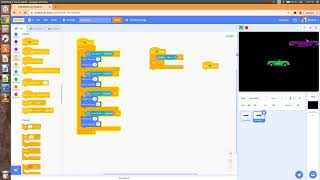 Make a very easy car chase game in scratch screenshot 4