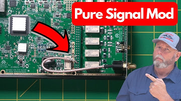 How to do a Pure Signal Mod on the Hermes Lite 2 Transceiver.