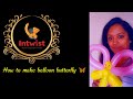 Balloon animals for beginners learn balloon butterfly  intwist