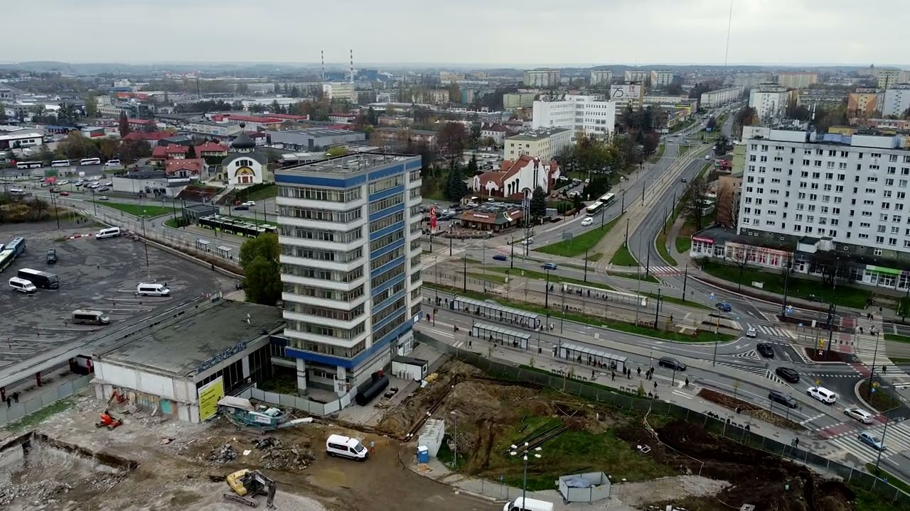 Dworzec PKP, budowa Olsztyn 2022 4 K
