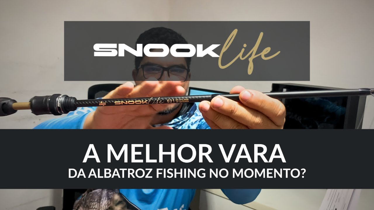 Snook Life - A melhor vara da Albatroz Fishing no momento? - YouTube