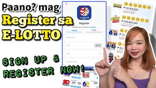 PAANO MAGREGISTER SA E-LOTTO | SIGN UP ON E-LOTTO | Riencyll Cabile screenshot 5