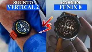 Suunto Vertical 2 vs Garmin Fenix 8