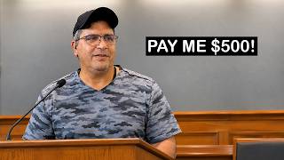 Sovereign Citizen Demands $500 to REMOVE His Hat — Judge SHUTS HIM DOWN!