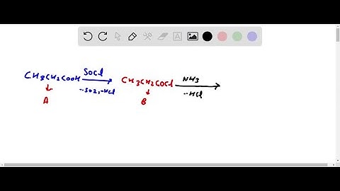 In a set of reactions propionic acid yielded a compound D. CH_3 CH_2…