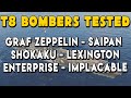 Testing Tier 8 Bombers