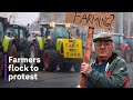 Farmers protest Welsh government in their thousands