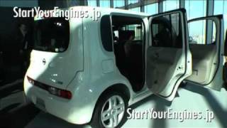 日産キューブ発表！！新しい顔はブルドッグ！？  NISSAN cube