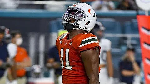 Cory Flagg Jr. Miami Hurricanes MLB 2021-22 Highli...