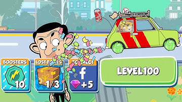 Mr Bean Special Delivery - Level 81-100 Walkthrough - Official Mr Bean Driving Game (iOS / Android)