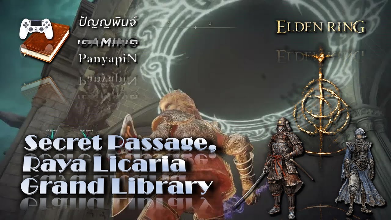 Secret Passage, Raya Licaria Grand Library | Elden Ring - YouTube