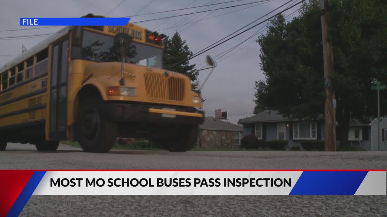 Over 1,000 Missouri school buses fail inspection YouTube