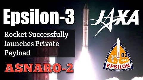 Japan launches Epsilon-3 rocket with private-sector payload