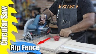 Circular Saw (2) The Best Rip Fence .. Cutting easily and professionally