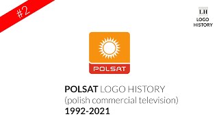 Polsat Polish Commercial Television Logo History 1992-2021