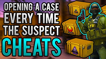 Opening a Case For EVERY CHEAT The Suspect Uses - CS:GO Overwatch