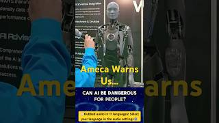 Ameca Robot at GITEX Europe 2025: Can AI Be Dangerous?