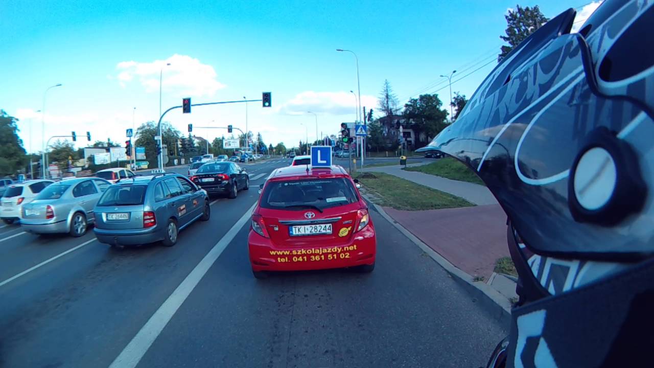 Derbi Senda 50R - Przejażdżka ulicami Kielc