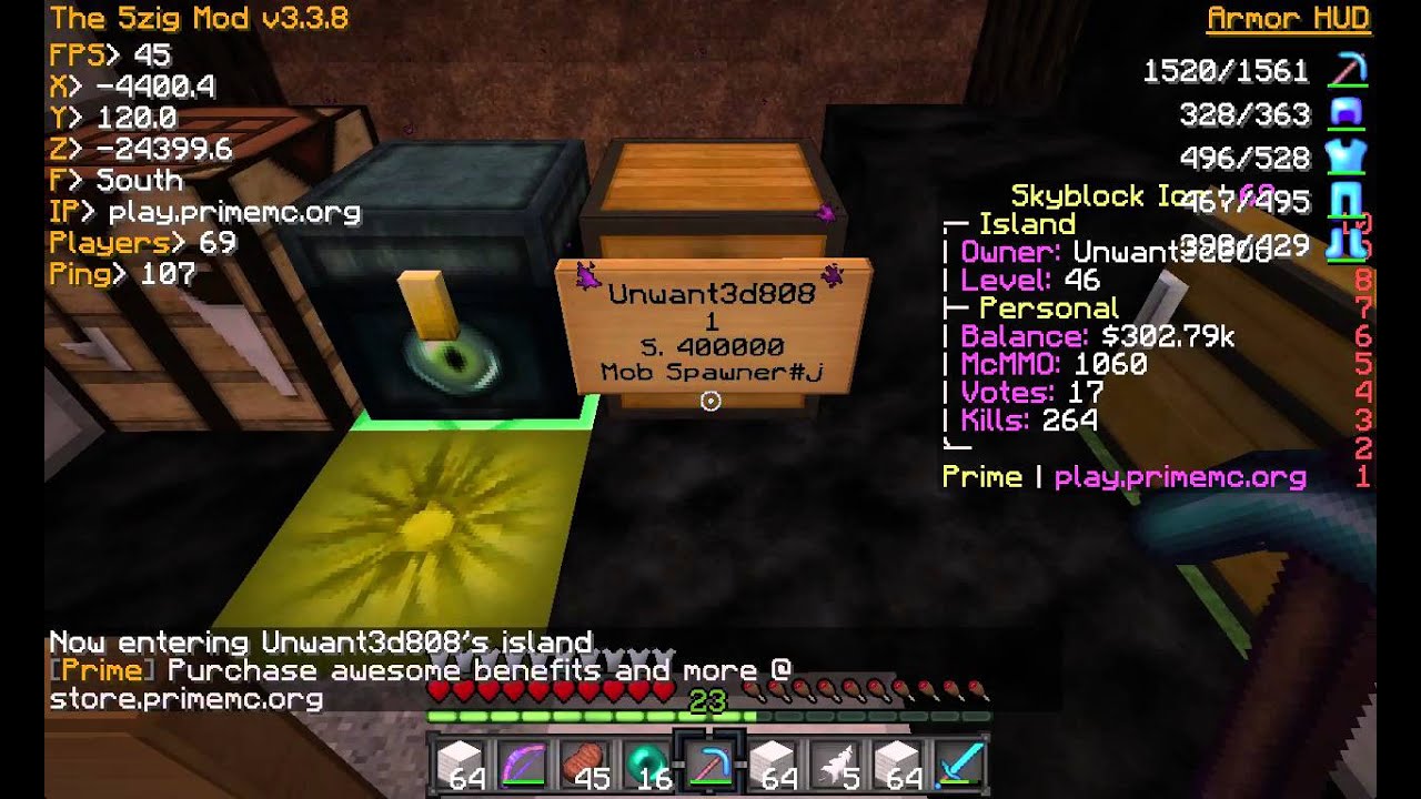 obvious scamer found on sky block ice youtube