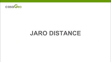 Fuzzy Match Tool - #05 Jaro Distance